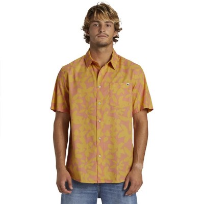 риза,с,къс,ръкав,мъжки,ризи,quiksilver,aperoclassic,short,sleeve,shirt,canyon,clay,aop,better,(yellow)