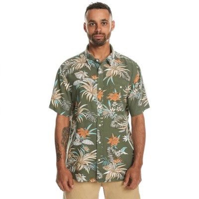 риза,с,къс,ръкав,мъжки,ризи,quiksilver,lemnas,short,sleeve,shirt,green