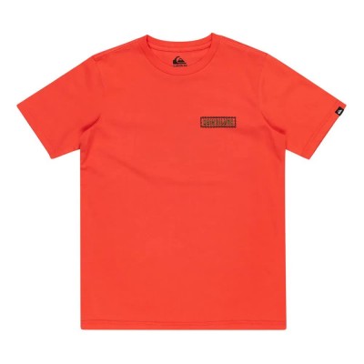 тениска,детски,тениски,quiksilver,marooned,short,sleeve,t,shirt,orange,(cayenne)