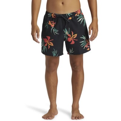 бански,гащета,мъжки,бански,костюми,quiksilver,mix,volley,15´´,swimming,shorts,multicolor,(black)