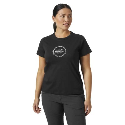 тениска,дамски,тениски,helly,hansen,core,graphic,short,sleeve,t,shirt,black