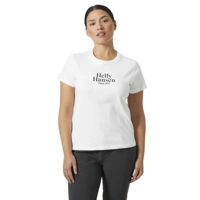 тениска,дамски,тениски,helly,hansen,core,graphic,short,sleeve,t,shirt,white