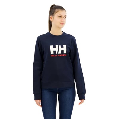 блуза,дамски,блузи,helly,hansen,logo,crew,2.0,sweatshirt,navy,(blue)