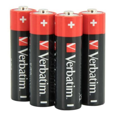 батерии,verbatim,49501,aa,alkaline,battery,4,units,red,(black)