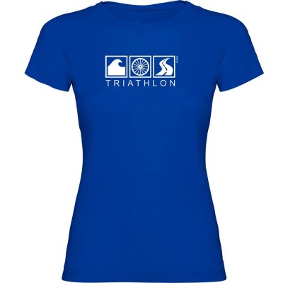 тениска,дамски,тениски,kruskis,triathlon,short,sleeve,t,shirt,royal,blue,(blue)