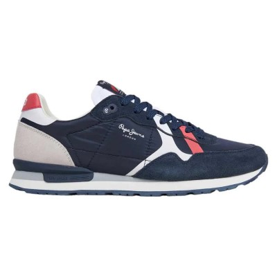 маратонки,мъжки,маратонки,pepe,jeans,brit,road,trainers,blue