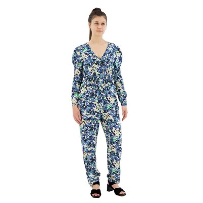 гащеризон,дамски,гащеризони,pepe,jeans,casandra,print,jumpsuit,blue