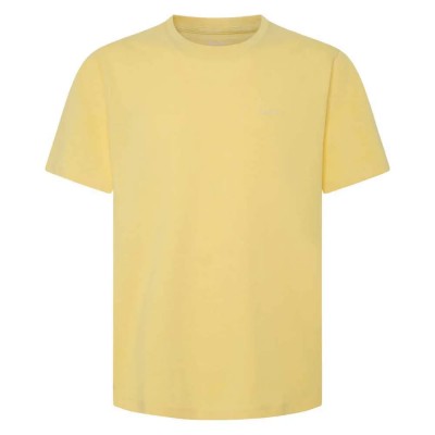 тениска,мъжки,тениски,pepe,jeans,connor,short,sleeve,t,shirt,misted,yellow,(yellow)