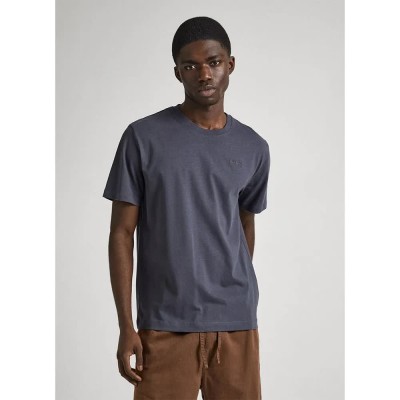 тениска,мъжки,тениски,pepe,jeans,connor,short,sleeve,t,shirt,blue,(phantom,grey)