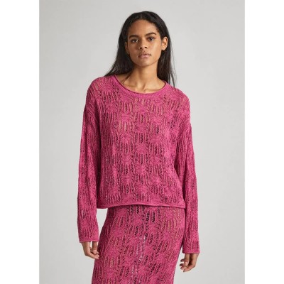 блуза,дамски,пуловери,дамски,плетени,дрехи,pepe,jeans,gwen,sweater,pink