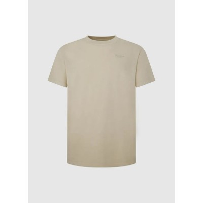 тениска,мъжки,тениски,pepe,jeans,jacko,short,sleeve,t,shirt,beige,(base,beige)