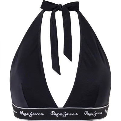 дамски,бански,костюми,pepe,jeans,logo,ha,bikini,top,black