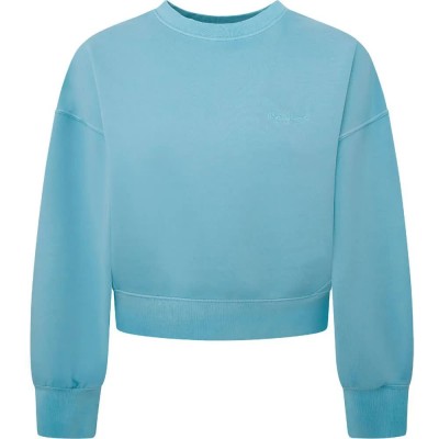 блуза,дамски,блузи,pepe,jeans,lynette,sweatshirt,blue