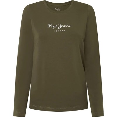 тениска,мъжки,тениски,дамски,тениски,pepe,jeans,new,virginia,long,sleeve,t,shirt,green,(leaf,green)