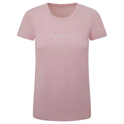 тениска,дамски,тениски,pepe,jeans,new,virginia,short,sleeve,t,shirt,pink