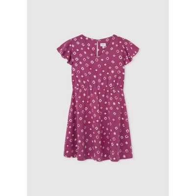 рокля,детски,поли,и,рокли,pepe,jeans,orlanda,short,sleeve,dress,pink