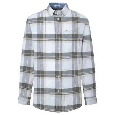 риза,с,дълъг,ръкав,мъжки,ризи,pepe,jeans,perry,long,sleeve,shirt,white