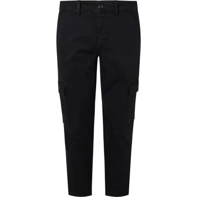 панталони,мъжки,панталони,pepe,jeans,slim,fit,cargo,pants,black