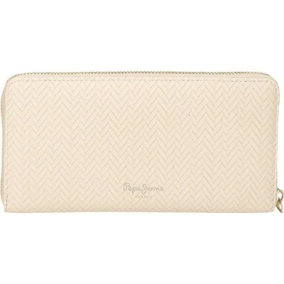 портфейли,и,портмонета,pepe,jeans,sprig,woman,wallet,beige,(mousse,white)