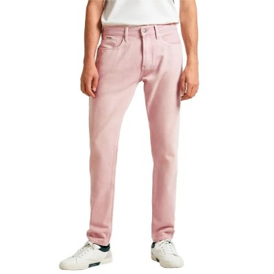 мъжки,панталони,pepe,jeans,tapered,fit,clrd,jeans,ash,rose,pink
