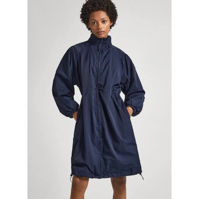 палто,дамски,якета,и,палта,pepe,jeans,tiana,coat,dulwich,blue,(blue)