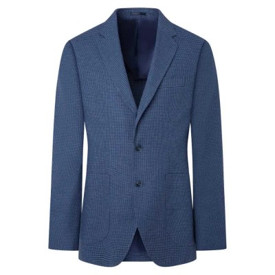 сако,мъжки,сака,hackett,cot,lin,strtch,ptooth,blazer,blue