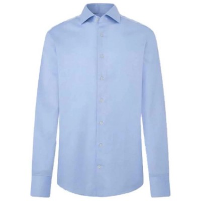 риза,с,дълъг,ръкав,мъжки,ризи,hackett,dobby,texture,long,sleeve,shirt,sky,blue,(blue)