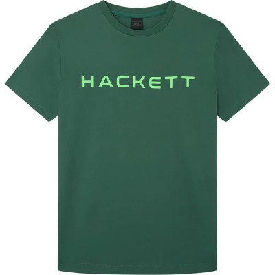 тениска,мъжки,тениски,hackett,essential,short,sleeve,t,shirt,green,grey,(green)