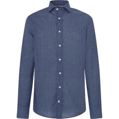 риза,с,дълъг,ръкав,мъжки,ризи,hackett,geo,floral,long,sleeve,shirt,blue