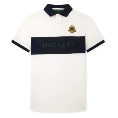 мъжки,блузи,с,яка,hackett,heritage,panel,short,sleeve,polo,white
