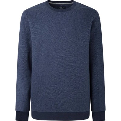 блуза,мъжки,пуловери,hackett,twill,jacq,sweatshirt,blue,(navy)