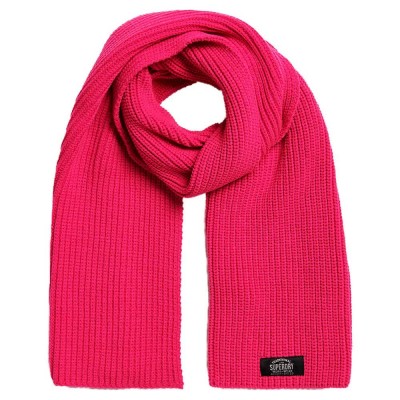 шал,ръкавици,шапки,и,шалове,superdry,classic,knitted,scarf,pink,peacock,(pink)