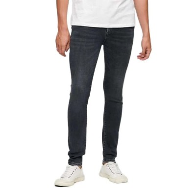 дънки,мъжки,панталони,superdry,vintage,skinny,jeans,newark,washed,black,(black)