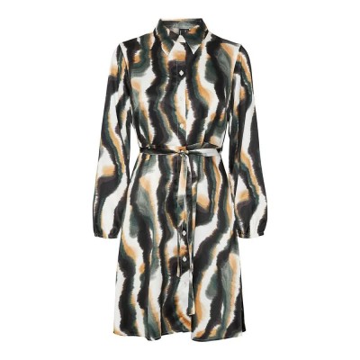 рокля,дамски,поли,и,рокли,vero,moda,frei,long,sleeve,dress,multicolor,(birch,aop,frei)