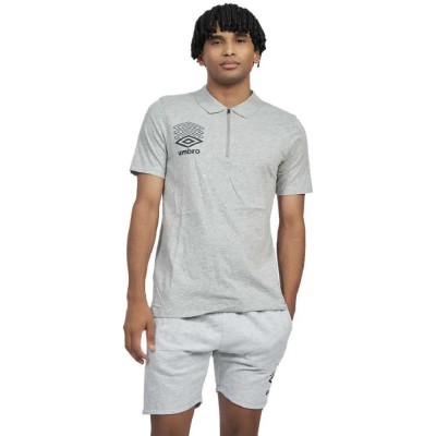 мъжки,блузи,с,яка,umbro,terrace,short,sleeve,polo,grey,marl,(grey)