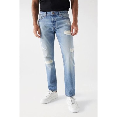 дънки,мъжки,панталони,salsa,jeans,21007723,regular,fit,low,waist,jeans,blue,(medium,wash)
