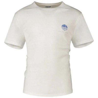 тениска,мъжки,тениски,salsa,jeans,21008172,short,sleeve,t,shirt,white,(white)