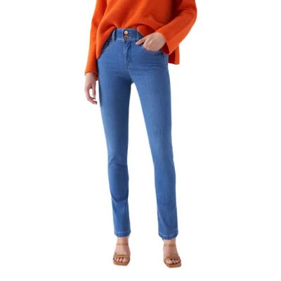 дънки,дамски,панталони,salsa,jeans,secret,slim,fit,jeans,blue,(medium,wash)