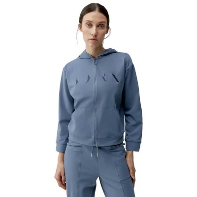 блуза,дамски,блузи,born,living,yoga,abbie,full,zip,sweatshirt,blue,(bluestone)