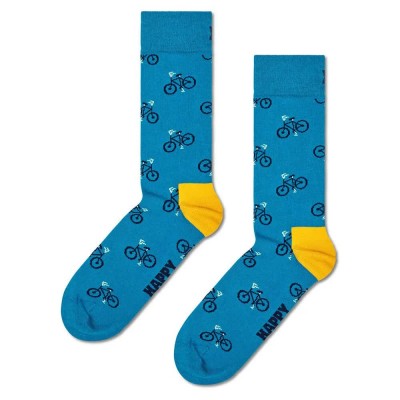 чорапи,мъжки,чорапи,happy,socks,bike,half,long,socks,blue,(turquoise)