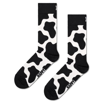 чорапи,мъжки,чорапи,happy,socks,cow,long,socks,black,(multicolor)