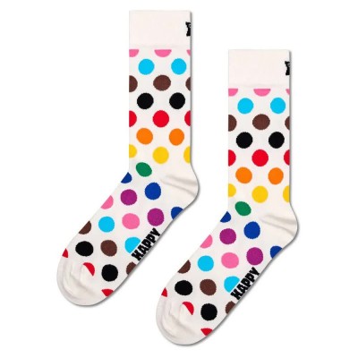 чорапи,мъжки,чорапи,happy,socks,pride,dots,half,long,socks,multicolor,(white)