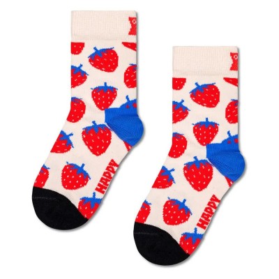 чорапи,детски,чорапи,happy,socks,strawberry,socks,multicolor,(white)