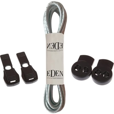 обувни,аксесоари,eden,universal,autoblocant,elastic,laces,grey,(silver)