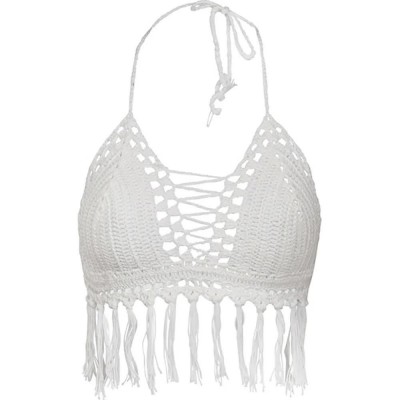 дамски,бански,костюми,intimax,bikini,weavefringe,bikini,top,white,(white)