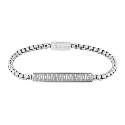 бижутерия,police,pj26474bss01,bracelet,silver,(grey)