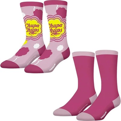 чорапи,дамски,чорапи,freegun,cotton,collection,chupachups,socks,6,pairs,pink,(multicolor)