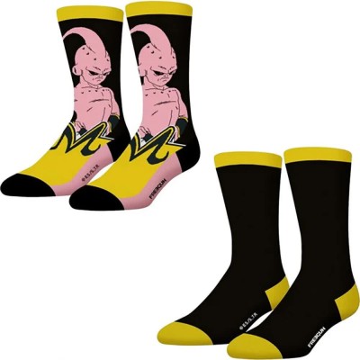 чорапи,мъжки,чорапи,freegun,cotton,dragon,ball,collection,socks,2,pairs,black,(multicolor)
