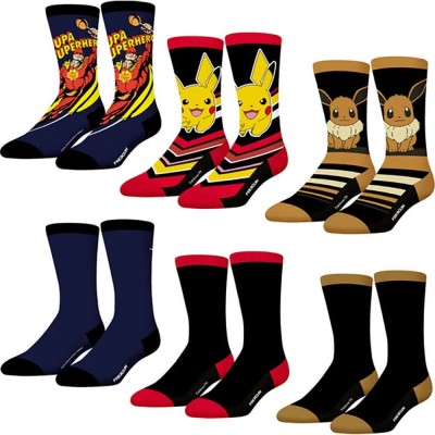 чорапи,мъжки,чорапи,freegun,varied,socks,6,pairs,multicolor