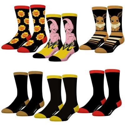 чорапи,мъжки,чорапи,freegun,varied,socks,6,pairs,multicolor